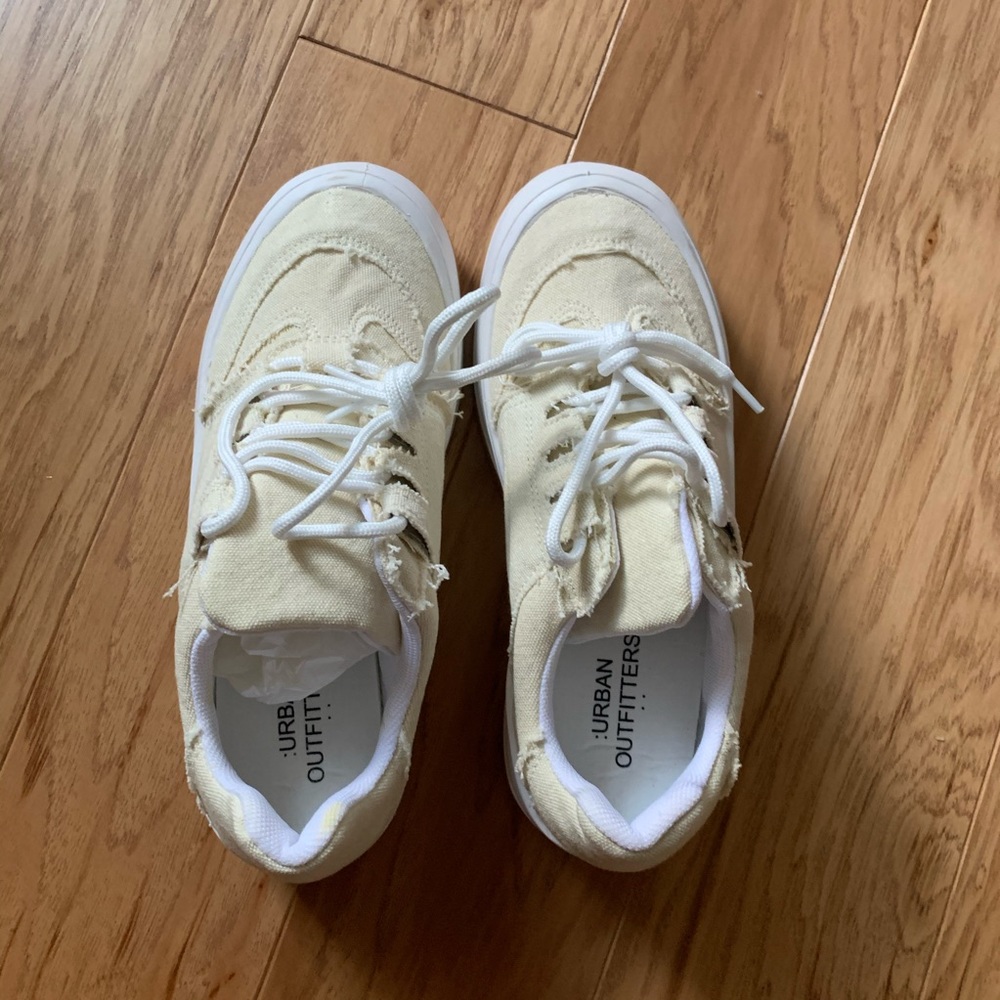 ❌SOLD Urban Outfitters distressed bubble sneakers